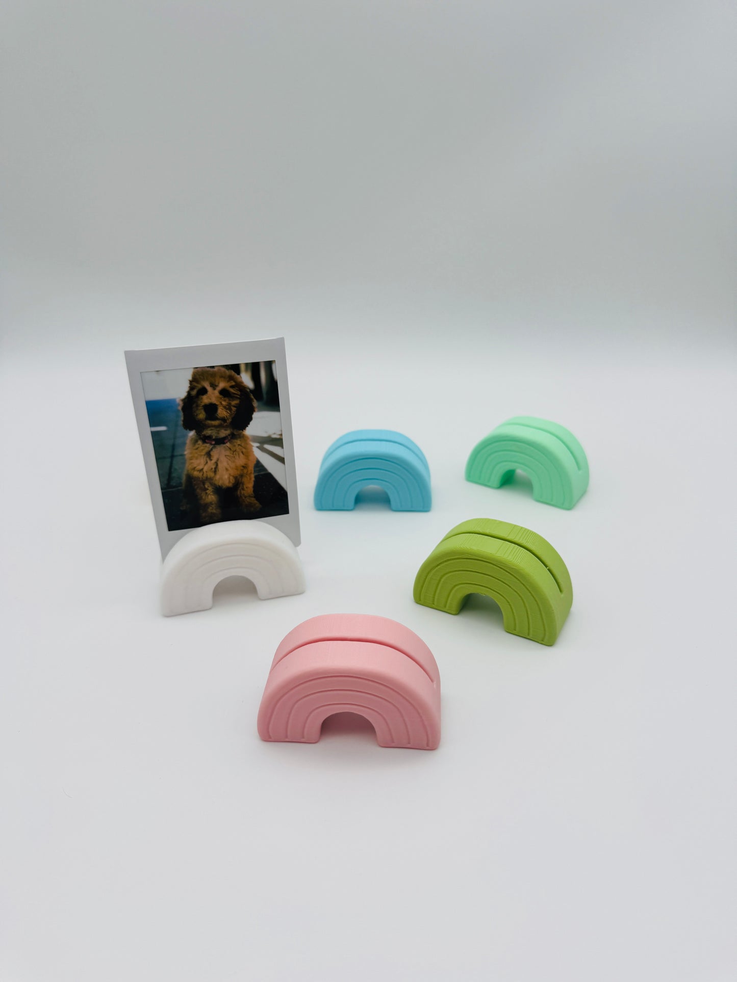 Rainbow Photo & Card Holder