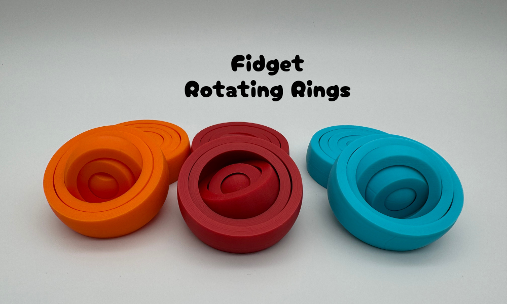 Fidget Rotating Rings