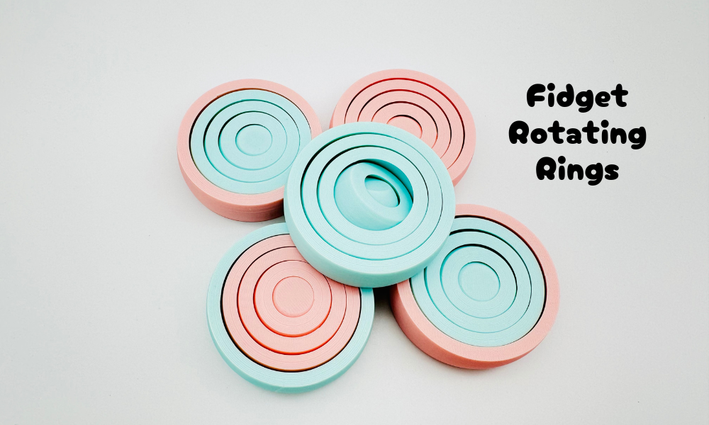 Fidget Rotating Rings