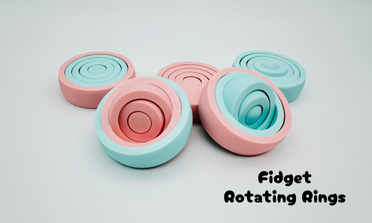 Fidget Rotating Rings