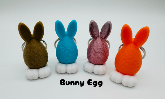 Bunny Egg Key Rings