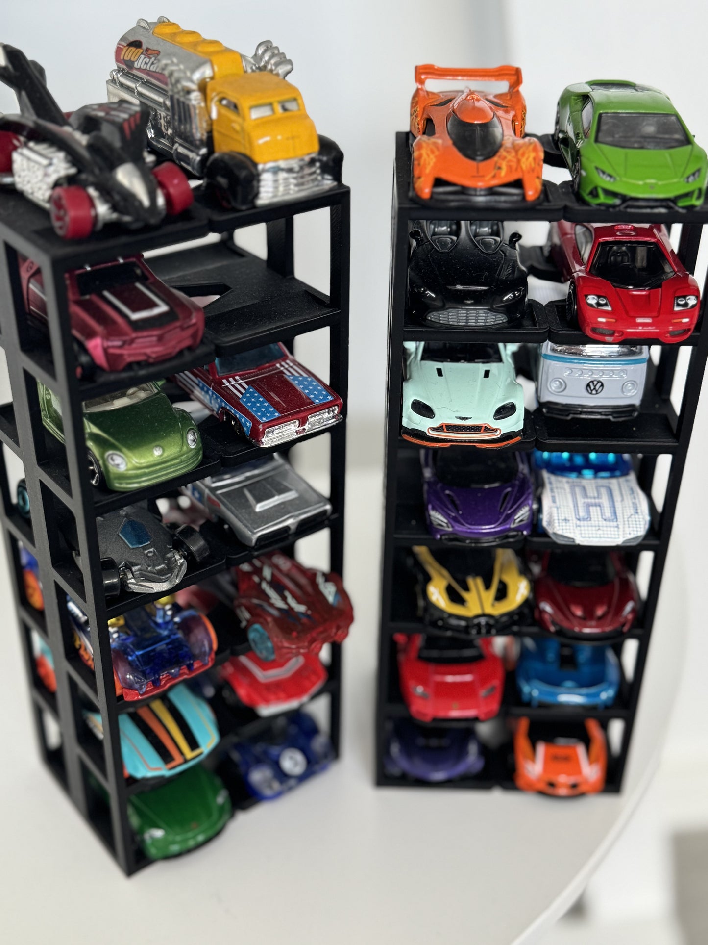 Matchbox Car Stand - Display for 14 Cars