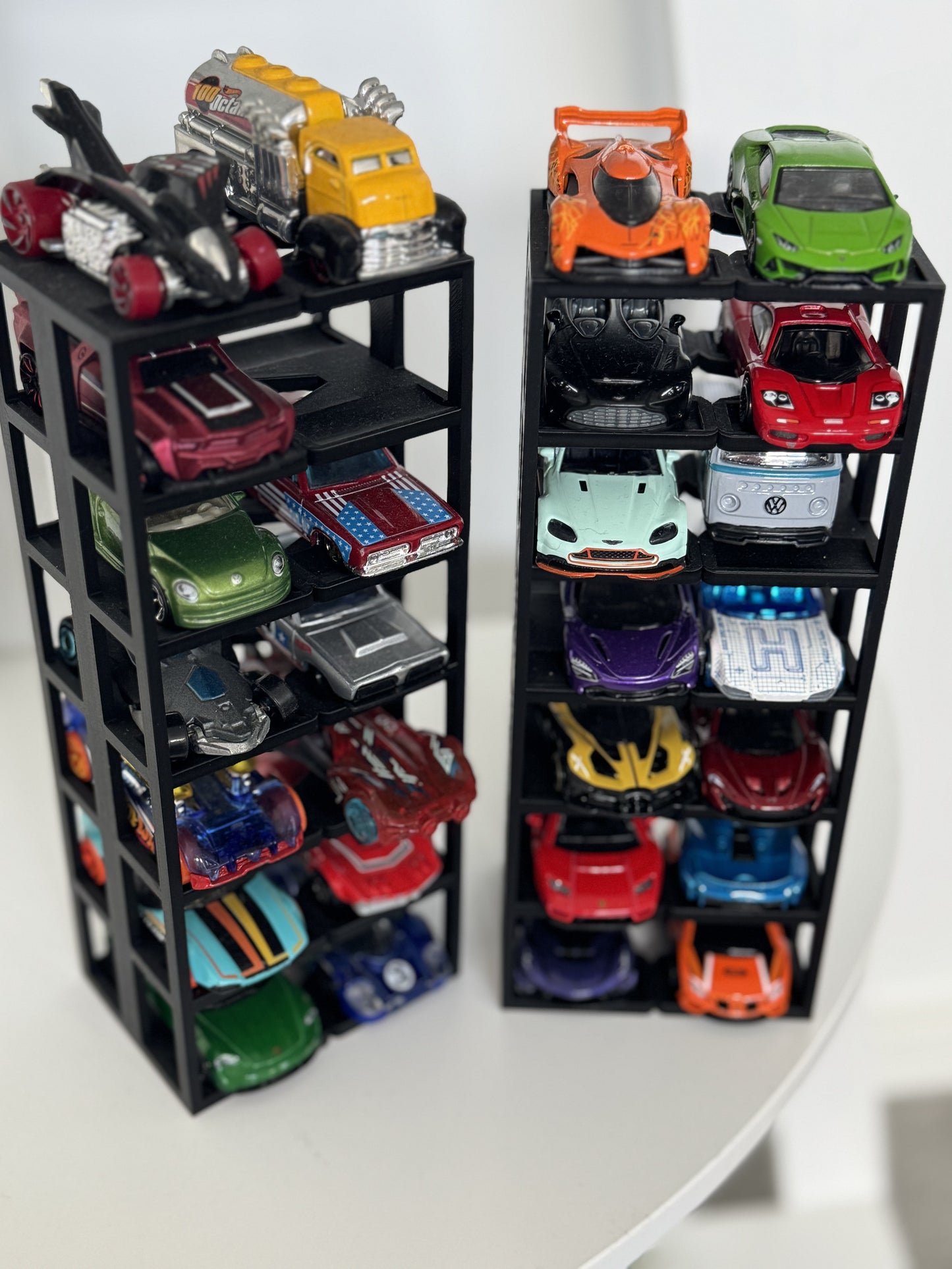 Matchbox Car Stand - Display for 14 Cars