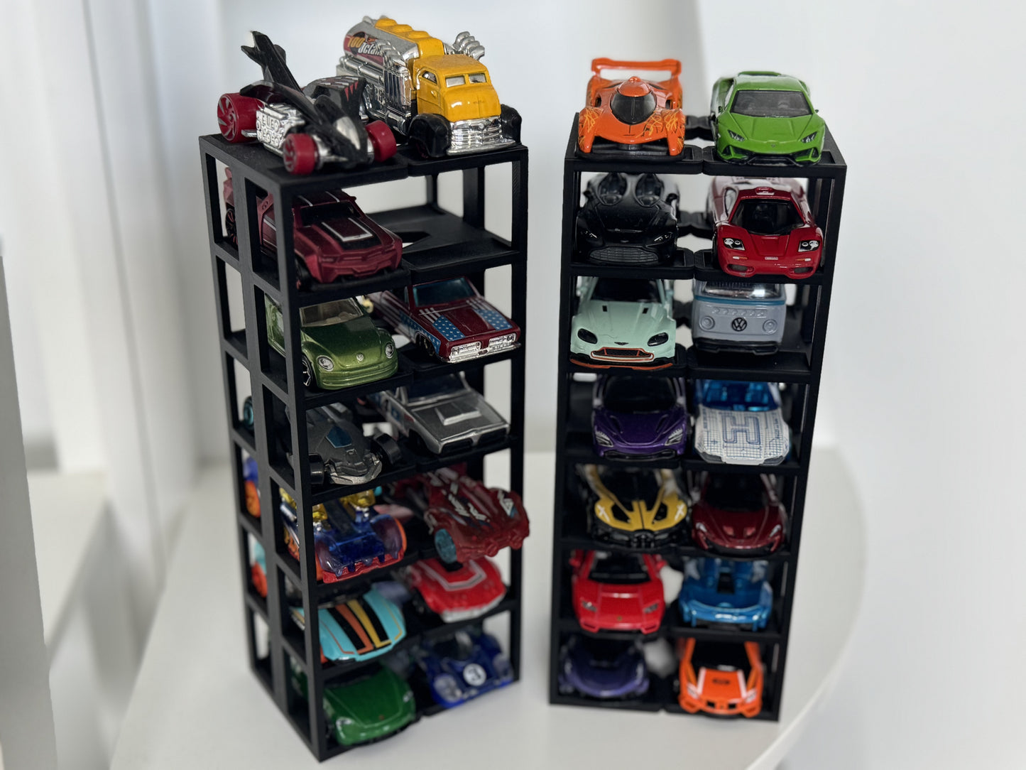 Matchbox Car Stand - Display for 14 Cars