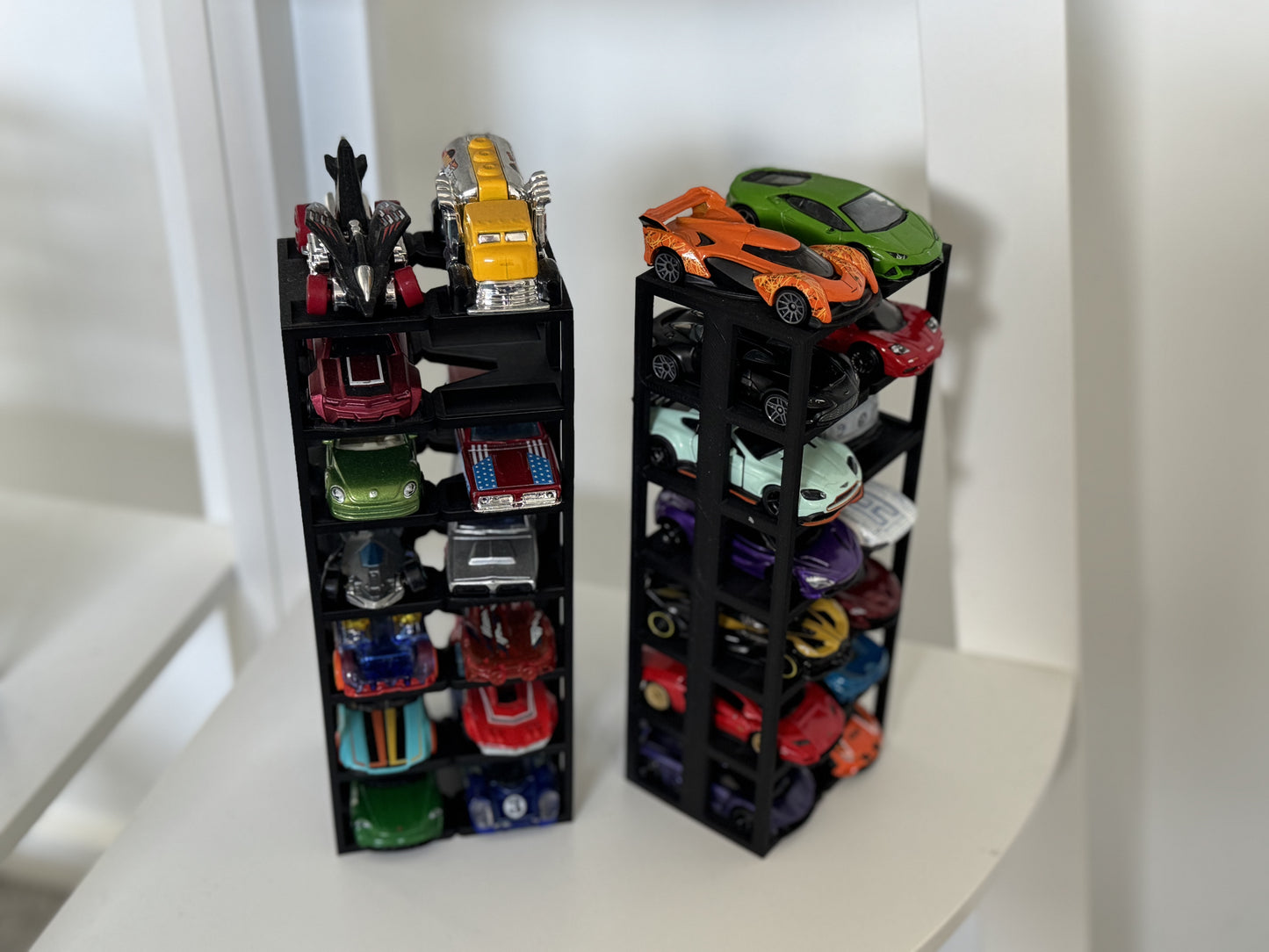 Matchbox Car Stand - Display for 14 Cars