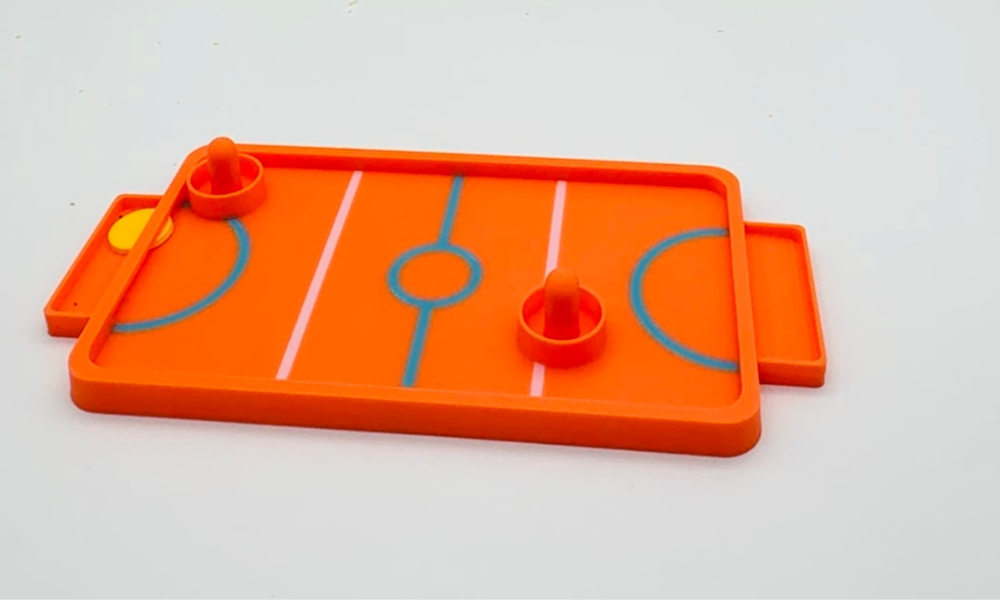 Mini Tabletop Air Hockey Set